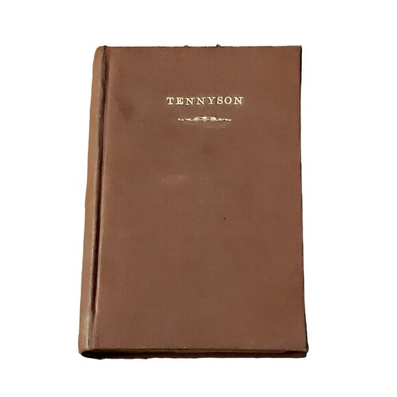 The Poetical Works of Alfred Lord Tennyson 1800 Gregorian HC Poetry Poems - Picture 1 of 15